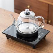 自动上水壶抽水烧水壶电热，水壶套装电茶壶茶盘泡茶炉不锈钢茶具