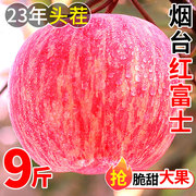 烟台红富士苹果10斤水果，新鲜当季山东栖霞冰糖心平安果萍整箱