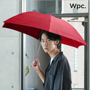 wpc.日本雨伞不湿伞防水一甩干，耐用折叠雨伞男女用轻便小红伞纯色