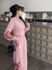 地球店粉色休闲运动两件套洋气时髦女秋网红炸街时尚卫衣套装
