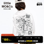 玩具总动员IP little moco童装春秋装女童纯棉印花长袖T恤男童