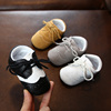 绅士潮男宝宝鞋子，0-1岁婴幼儿学步软底小皮鞋周岁，百天不掉鞋春秋