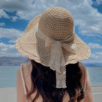 海边沙滩气质百搭时尚防晒草帽