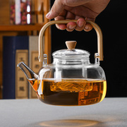 玻璃提梁壶耐高温烧水壶，家用泡茶壶煮茶器电陶炉煮茶壶茶具套装
