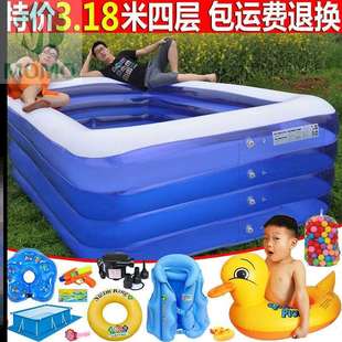 浴缸海洋充气游i泳池家用保温户外家庭室外简易超大型婴儿戏水球