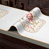 新中式红木沙发垫子靠背，巾飘窗薄垫罗汉床坐垫，盖巾高级感防滑定制