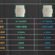 i5 12600K 12600KF散片 CPU选配华硕华擎Z690 B660M主板套装