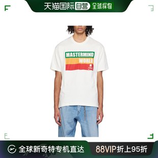 香港直邮Mastermind JAPAN 平纹针织短袖 T 恤 MW24S12TS061008