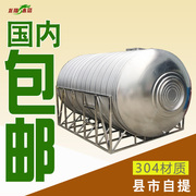 不锈钢水箱保温立卧式蓄水桶楼顶水塔储水水罐0.5吨3吨家用