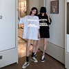 宽松原路T恤女夏2020夏季韩版中长款短袖体恤女式连衣裙女装