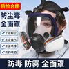 防毒面具全面罩喷漆专用面罩防尘放毒化工全脸防甲醛电焊打药