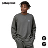 中性圆领运动套头衫，dailycrewneck22765patagonia巴塔哥尼亚