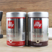 illy意利咖啡粉意大利进口手冲美式黑咖啡中度/深度烘焙罐装250克