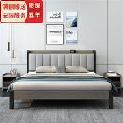 居筑 板式床1.8米现代欧式1.2米单人床家用卧室网红主卧2米双人床