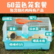 卢丁鸡养箱饲养宠物卢丁鸡专用笼子鹌鹑全套观赏箱透气小房子别墅
