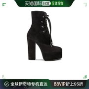 香港直邮潮奢 Alaia 女士 防水台绑带靴子 AA3B070CK177