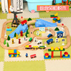 儿童积木玩具木质勒酷磁性小火车，轨道益智拼搭组装套装男女孩宝宝
