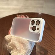 肤感磨砂半透明适用iphone15promax手机壳全包带，镜头膜苹果14高级感1312硅胶防摔11男pro女5plus套防指纹