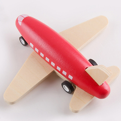 小飞机木制玩具飞机模型