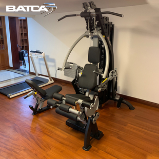美国batca综合训练器家用多功能，蹬腿推胸全身，肌肉力量健身房器材