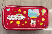 正版 三丽鸥 Hello kitty KT 双层 铅笔带/铅笔袋/铅笔盒