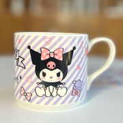 三丽鸥sanrio美乐蒂库洛米，凯蒂猫陶瓷杯子马克杯，咖啡杯水杯牛奶杯