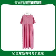 韩国直邮miamasvinV领连衣裙时尚连衣裙可爱连衣裙遮盖体型的连
