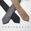 脊椎动物男装韩版黑蓝灰色窄款领带简约素面百搭咖啡色气质小领带