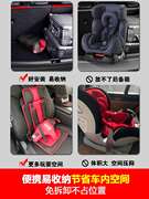汽车儿童安全座椅车载宝宝便携式简易坐垫，车上婴儿带电动四轮通用