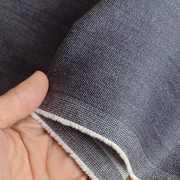 土耳其ORTA高品质感高弹力牛仔布料紫灰色柔软春秋面料微厚做裤子
