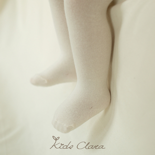 KIDSCLARA韩国婴儿连裤袜春秋3-36个月女童打底裤袜加档高弹棉袜