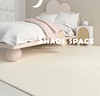 床边地毯卧室侘寂风现代简约客厅沙发整铺纯色ins风房间毛毯地垫