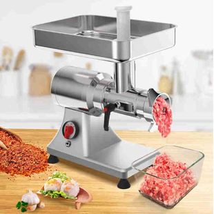 商用型多功能餐厅家用绞肉机不锈钢，破碎肉机鲜肉绞肉馅机