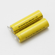 镍镉充电电池5号 1.2V600mah 带焊片剃须理发剪毛球器充电电池