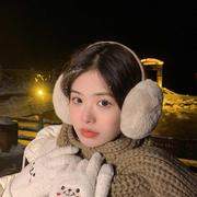 网红韩版冬季耳罩女可爱学生，耳套骑行防冻耳暖子加厚毛绒耳包耳捂