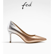fed高跟鞋女春季女鞋尖头细跟小众设计单鞋婚鞋R0314-ZFA022