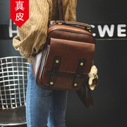 香港女包包复古英伦双肩包女韩版百搭学生书包女旅行背包