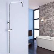加厚全铜淋浴花洒升降杆套装，不锈钢升降支架浴室，淋浴管转换器配件