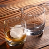 家用玻璃杯透明喝水杯饮料果汁牛奶杯威士忌洋酒杯客厅茶杯圆杯子