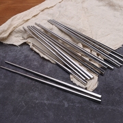 304不锈钢方筷子(方筷子，)中空防烫环保抗菌不发霉筷子1810筷子5双