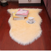 地毯仿羊毛皮形毛毯，家用客厅欧式长毛绒地毯，自由形摆毯可水洗