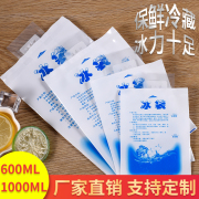 注水冰袋保鲜冷藏食品，快递专用海鲜便携家用保冷反复使用冷敷冰包