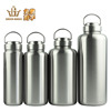 304不锈钢运动水壶，2000ml-1000ml超大容量户外水杯子，野营单层水瓶