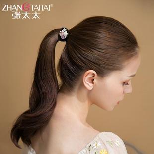 韩国星星头绳少女成人女发绳头花扎头发橡皮筋高级感花朵头饰发圈