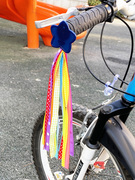 自行车车把彩带儿童平衡车把套飘带滑步车，流苏装饰件宝宝单车配件