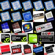 酷睿7代七代corei3i5i7win10笔记本电脑，cpu标签贴纸