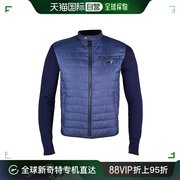 99新未使用香港直邮PRADA 男士蓝色羊毛夹克 SMC566-1IKQ-F00