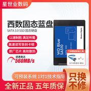 wd西部数据sa510蓝盘2.5固态，硬盘500g1tsata3台式机250g电脑ssd