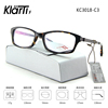 克拉钛纯钛眼镜架男女款全框，眼镜框德国产无螺丝眼镜kc3018
