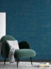 蓝色墙纸无纺布现代简约素色复古米高档黄色客厅硅藻泥卧室壁纸仿